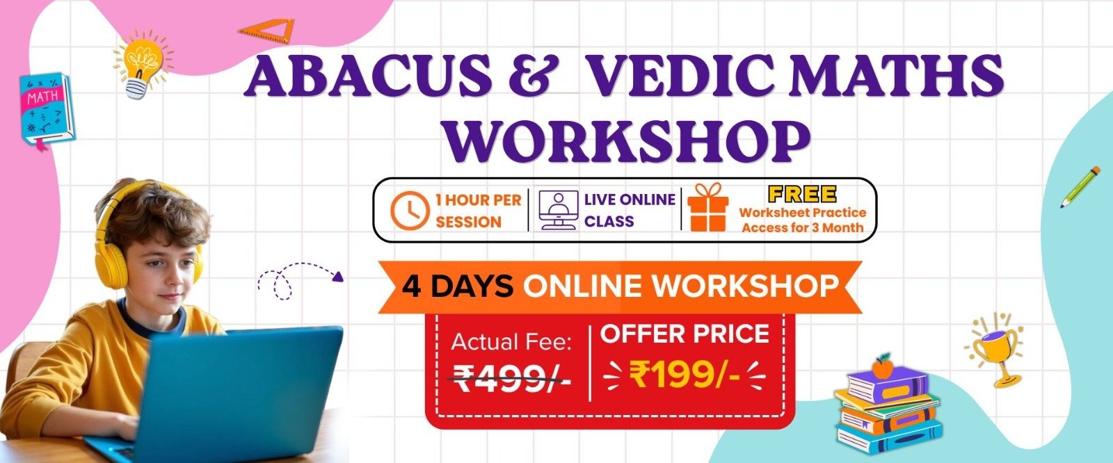 Abacus Trainer the Best Abacus and Vedic Maths Learning Place.